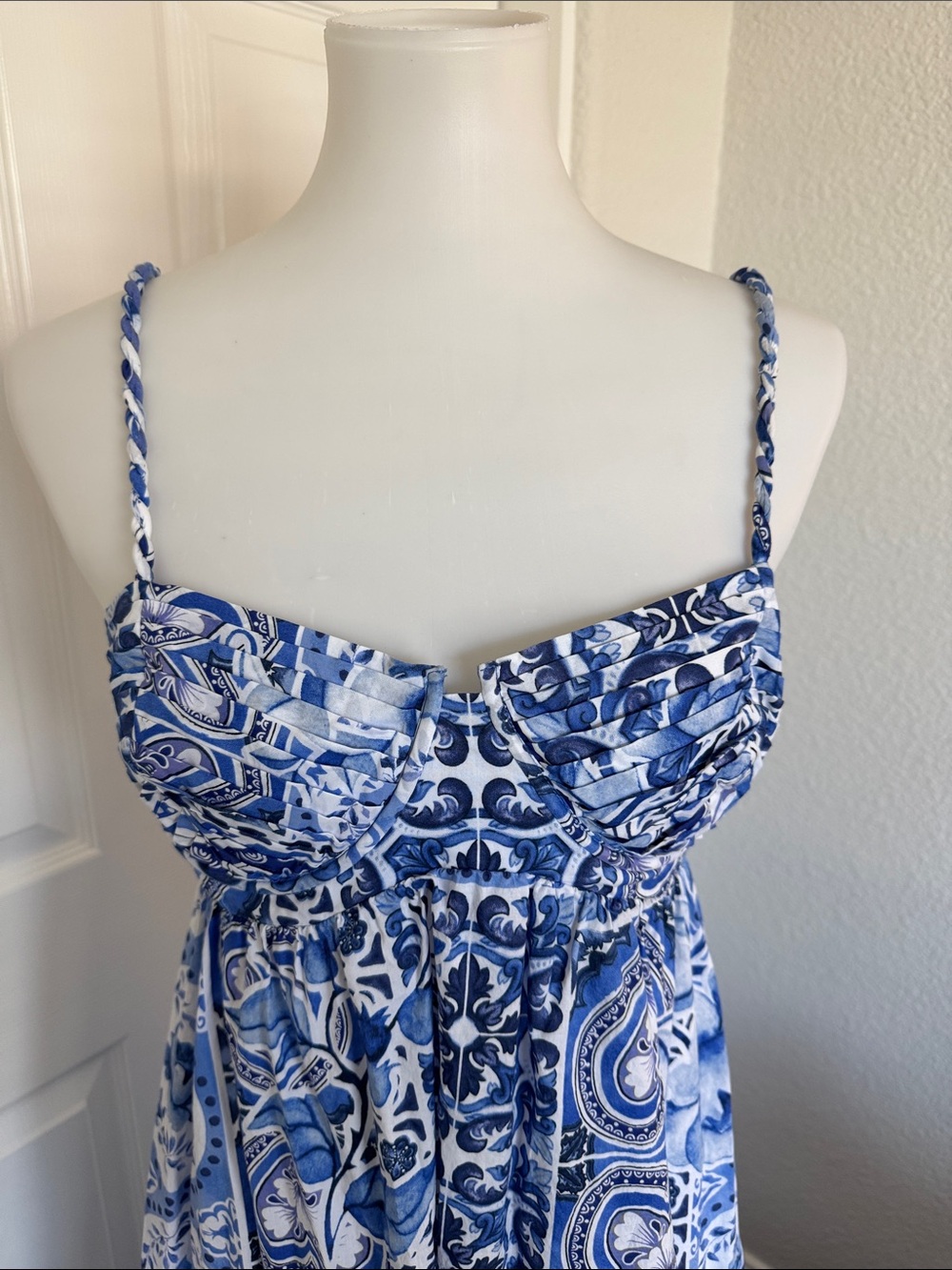 Caroline Constas Mediterranean print dress - Picture 2 of 5